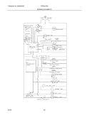 WIRING SCHEMATIC Diagram and Parts List for FRS23LH5DSN  Frigidaire Refrigerator