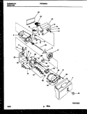 ICE DISPENSER Diagram and Parts List for FRT26WRAW0  Frigidaire Refrigerator