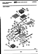 Part Location Diagram of 5303206610 Frigidaire BASKET-SLIDING