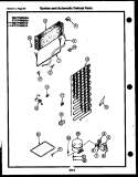 SYSTEM AND AUTOMATIC DEFROST PARTS Diagram and Parts List for RT17F9WSGA  Gibson Refrigerator