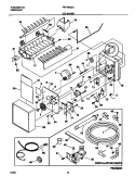 ICE MAKER Diagram and Parts List for FRT18IQGJD0  Frigidaire Refrigerator