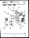 POWER CONTROL Diagram and Parts List for KM935KXM0  Frigidaire Microwave