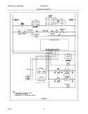 WIRING SCHEMATIC Diagram and Parts List for PLGF389CCD  Frigidaire Range