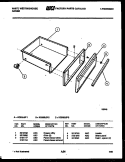 DRAWER PARTS Diagram and Parts List for KC935JW3  Frigidaire Range