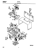 FUNCTIONAL Diagram and Parts List for TMT116E1W0  Tappan Microwave