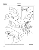 CONTROLS Diagram and Parts List for WRS23MF5AS4  Westinghouse Refrigerator