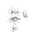 TOP PANEL Diagram and Parts List for LA271JXW3  Frigidaire Washer