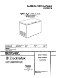 COVER Diagram and Parts List for FFC07K2CW0  Frigidaire Freezer