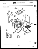 BODY PARTS Diagram and Parts List for 30-2528-23-05  Tappan Range