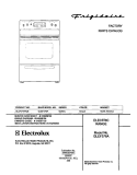 COVER Diagram and Parts List for GLEF376AQE  Frigidaire Range