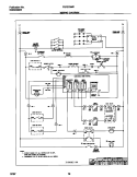 WIRING DIAGRAM Diagram and Parts List for FGF379WESE  Frigidaire Range