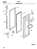 Part Location Diagram of 215717307 Frigidaire BIN-DOOR