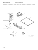 REPLACEMENT PARTS Diagram and Parts List for RH30WC40GSA  Electrolux Range Hood