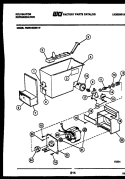 ICE DISPENSER Diagram and Parts List for FMW240DN1F  Kelvinator Refrigerator
