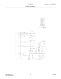 WIRING DIAGRAM Diagram and Parts List for FMV158FMA  Frigidaire Microwave