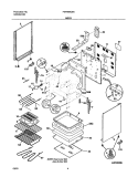 Part Location Diagram of 316269503 Frigidaire HARNESS