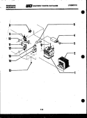 POWER CONTROL Diagram and Parts List for MCF899E1  Frigidaire Microwave
