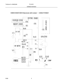 WIRING DIAGRAM Diagram and Parts List for FAC105P1AD  Frigidaire Air Conditioner