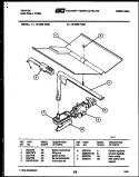 GAS CONTROL Diagram and Parts List for 12-5299-00-02  Tappan Wall Oven
