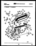 CHEST FREEZER PARTS Diagram and Parts List for FH16M8WWFA  Gibson Freezer