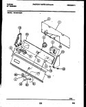 CONSOLE AND CONTROL PARTS Diagram and Parts List for 46-2451-00-01  Tappan Washer