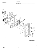 CONTROL PANEL Diagram and Parts List for TGO356BHD2  Tappan Range