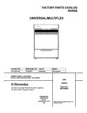 COVER Diagram and Parts List for MPF300PXWJ  Uni Range