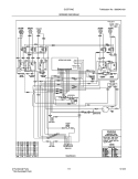 WIRING DIAGRAM Diagram and Parts List for GLEF378CQC  Frigidaire Range