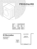 COVER Diagram and Parts List for FAQG7017KR0  Frigidaire Dryer