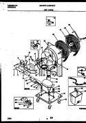 UNIT PARTS Diagram and Parts List for MDH50TF2  Frigidaire Dehumidifier