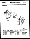 Part Location Diagram of 5303209086 Frigidaire SHROUD-EVAP