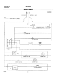 WIRING SCHEMATIC Diagram and Parts List for FRT21P6CSB0  Frigidaire Refrigerator