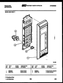Part Location Diagram of 5303202646 Frigidaire PANEL-CONTROL