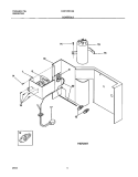CONTROLS Diagram and Parts List for FAC103K1A2  Frigidaire Air Conditioner