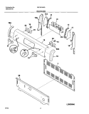 Part Location Diagram of 316220801 Frigidaire OVERLAY