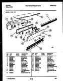 CONTROL PANEL Diagram and Parts List for 11-1969-00-04  Tappan Wall Oven