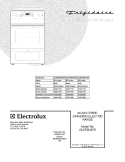 COVER Diagram and Parts List for GLEFM397DQD  Frigidaire Range