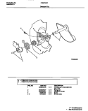 DETERGENT CUP Diagram and Parts List for FDB874RCB0  Frigidaire Dishwasher
