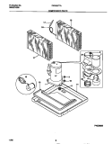 COMPRESSOR PARTS Diagram and Parts List for FAC053T7A2  Frigidaire Air Conditioner