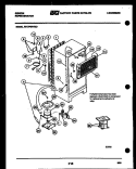 SYSTEM AND AUTOMATIC DEFROST PARTS Diagram and Parts List for RT17F3WT3D  Gibson Refrigerator