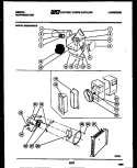 REFRIGERATOR CONTROL ASSEMBLY, DAMP Diagram and Parts List for RS22F8WS1B  Gibson Refrigerator