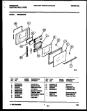 Part Location Diagram of 5303299479 Frigidaire SPACER-HANDLE