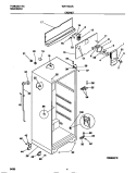 CABINET Diagram and Parts List for WRT18CVAY2  Frigidaire Refrigerator
