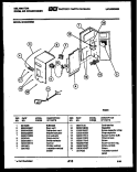 ELECTRICAL PARTS Diagram and Parts List for MH424H2SB  Kelvinator Air Conditioner