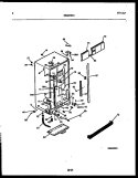 CABINET PARTS Diagram and Parts List for FPCE24VPL0  Frigidaire Refrigerator