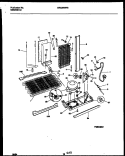 SYSTEM AND AUTOMATIC DEFROST PARTS Diagram and Parts List for MRS26WRBD0  Frigidaire Refrigerator