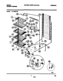 SYSTEM Diagram and Parts List for UL1793ECW4  Electrolux Freezer