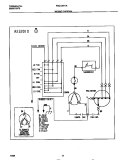 WIRING DIAGRAM Diagram and Parts List for WAL123Y1A2  Frigidaire Air Conditioner