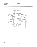 WIRING DIAGRAM Diagram and Parts List for FDD60J2  Frigidaire Dehumidifier