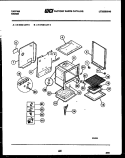BODY PARTS Diagram and Parts List for 31-3348-23-05  Tappan Range